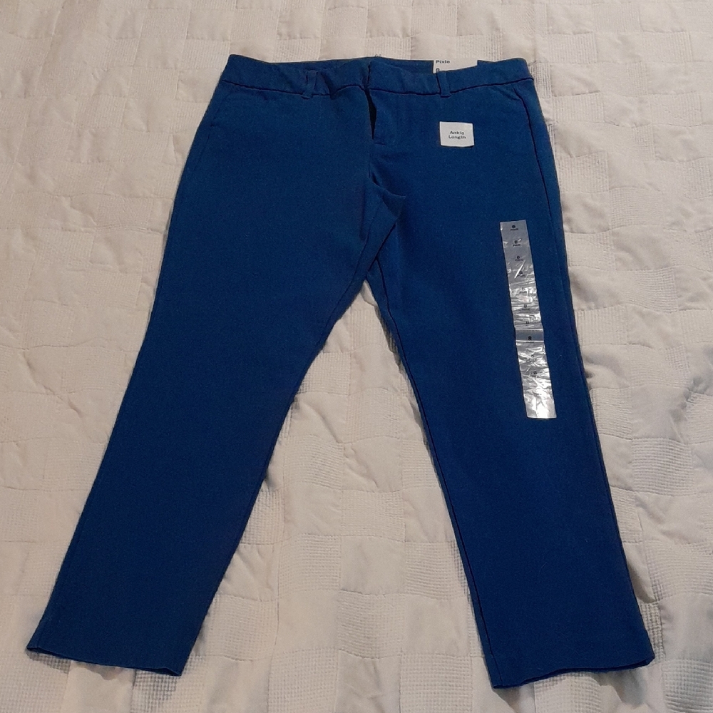 Old Navy Blue Straight Leg Pants